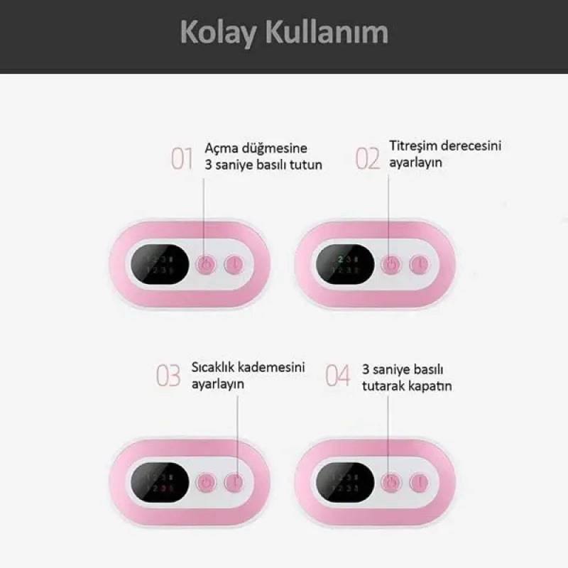Futblux Akıllı ve Isıtmalı Regl Ağrısı Masaj Kemeri