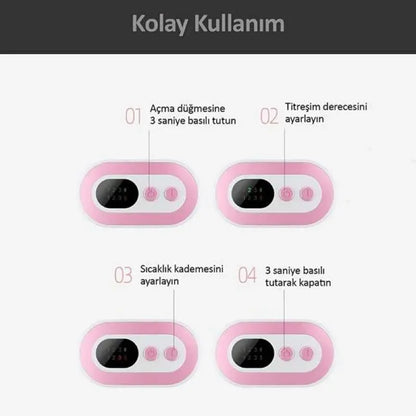 Futblux Akıllı ve Isıtmalı Regl Ağrısı Masaj Kemeri